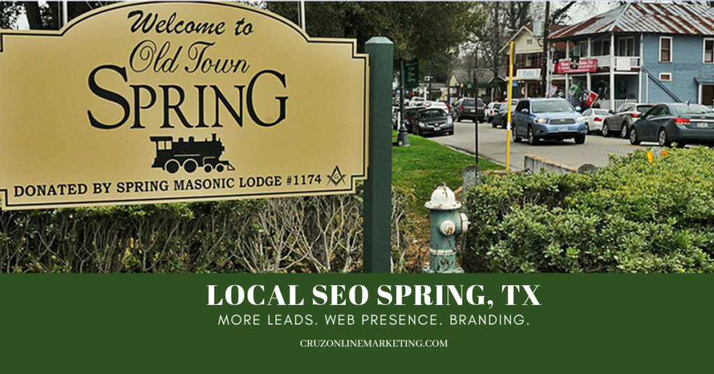 Local SEO Spring,Tx